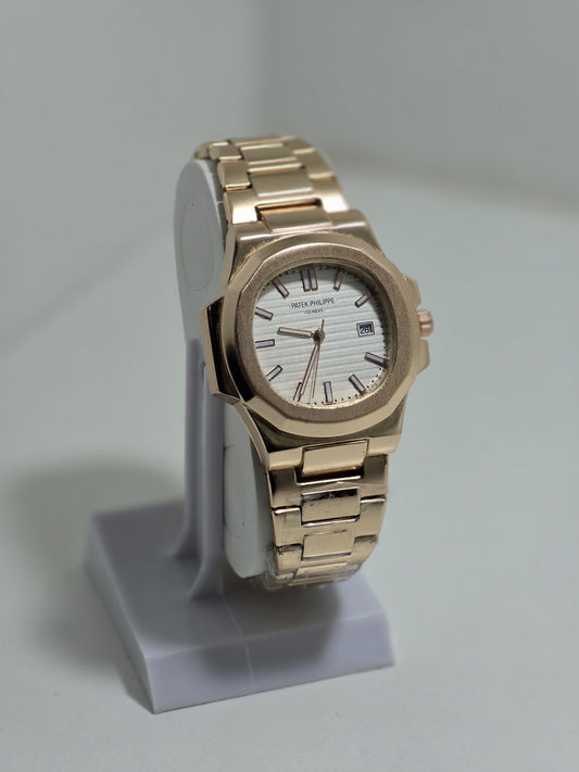 Patek Philippe Date Just - Two Tone White